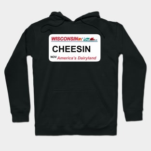 wisconsin license plate usa Hoodie